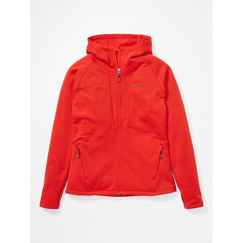 Marmot Fleece Red NZ - Olden Polartec Jackets Womens NZ1053674